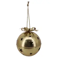 DEAR SANTA - Esfera Metálica Dorada 50.8 cm