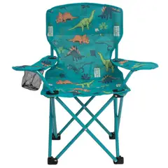 KLIMBER - Silla Camping Infantil 56x61x35 cm Turquesa