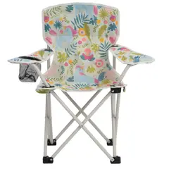 KLIMBER - Silla Camping Infantil 56x61x35 cm Beige