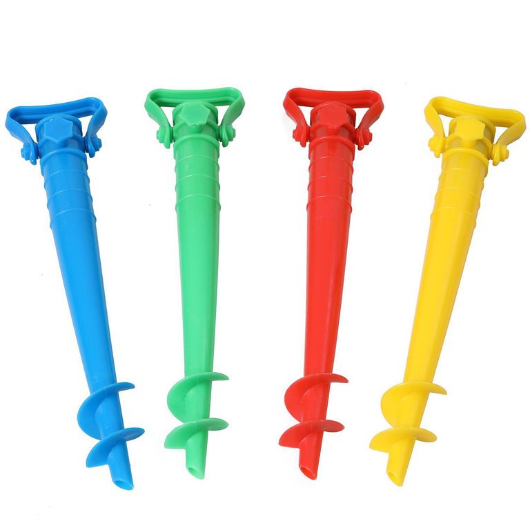 Base para Quitasol Plástico 9.5x43 metros Colores Variados