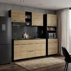 JUST HOME COLLECTION - Mueble de cocina mural 150 cm Luna