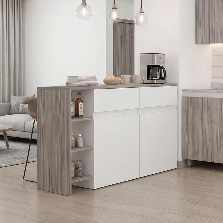 Mueble de cocina barra isla 150 cm Vimo Positano