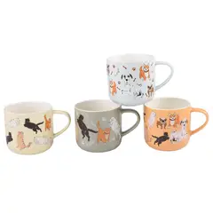 JUST HOME COLLECTION - Mug 470 ml Porcelana Diseños Surtidos