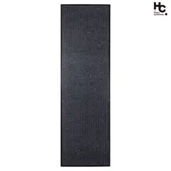 JUST HOME COLLECTION - Alfombra Pasillo 60x200 cm Poliéster Gris
