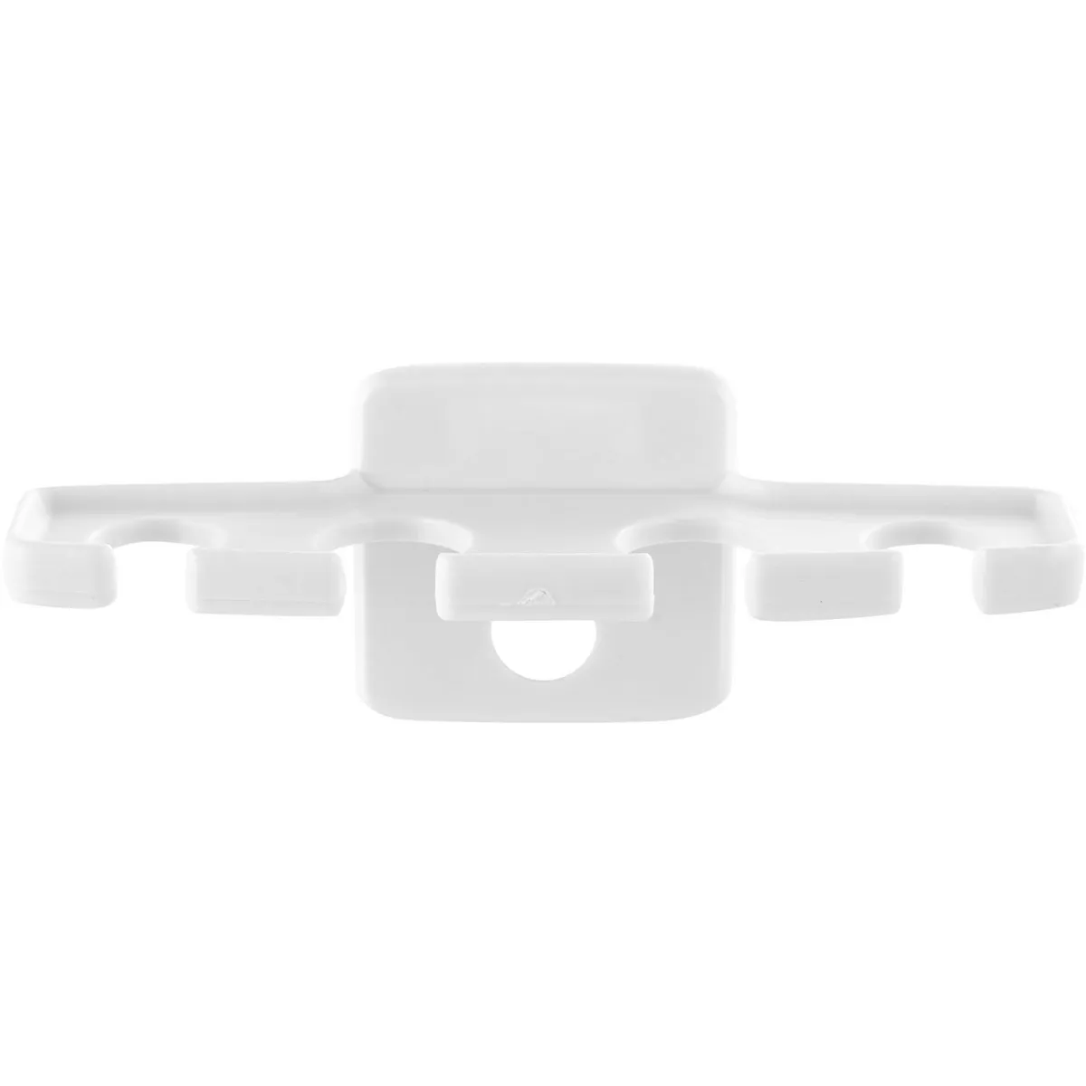 MAGLA - Soporte para cepillo de dientes plástico blanco