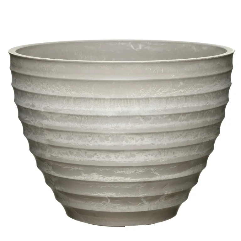 Macetero plastico color café 38x28cm de Polipropileno 38x28.2 cm Taupe