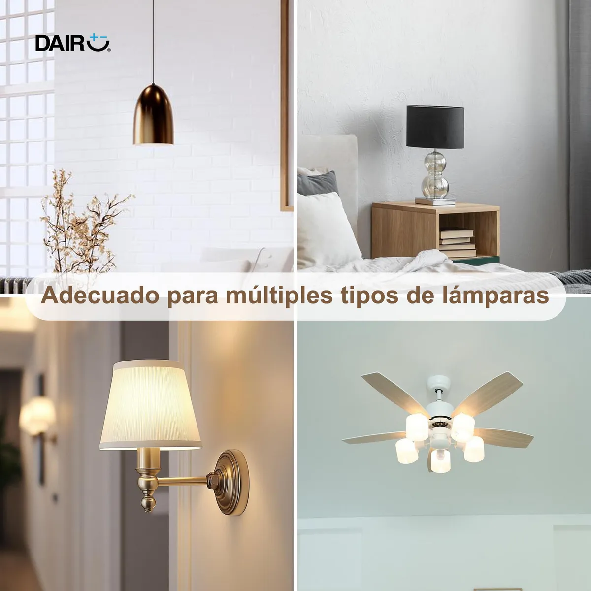 DAIRU Pack 4 Ampolletas 9 W E27 1050 lm Luz Cálida | Falabella Chile
