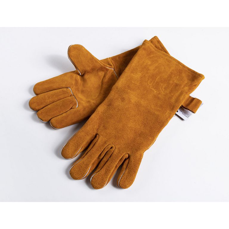 Set Guantes de cuero para parrilla