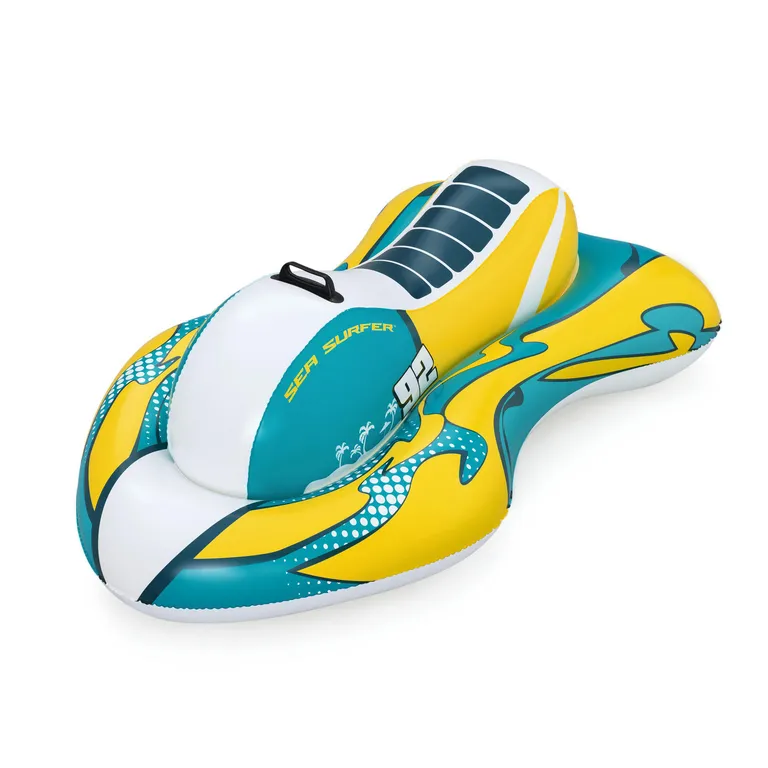 Flotador inflable Moto de agua Multicolor 77x117x0.1 cm