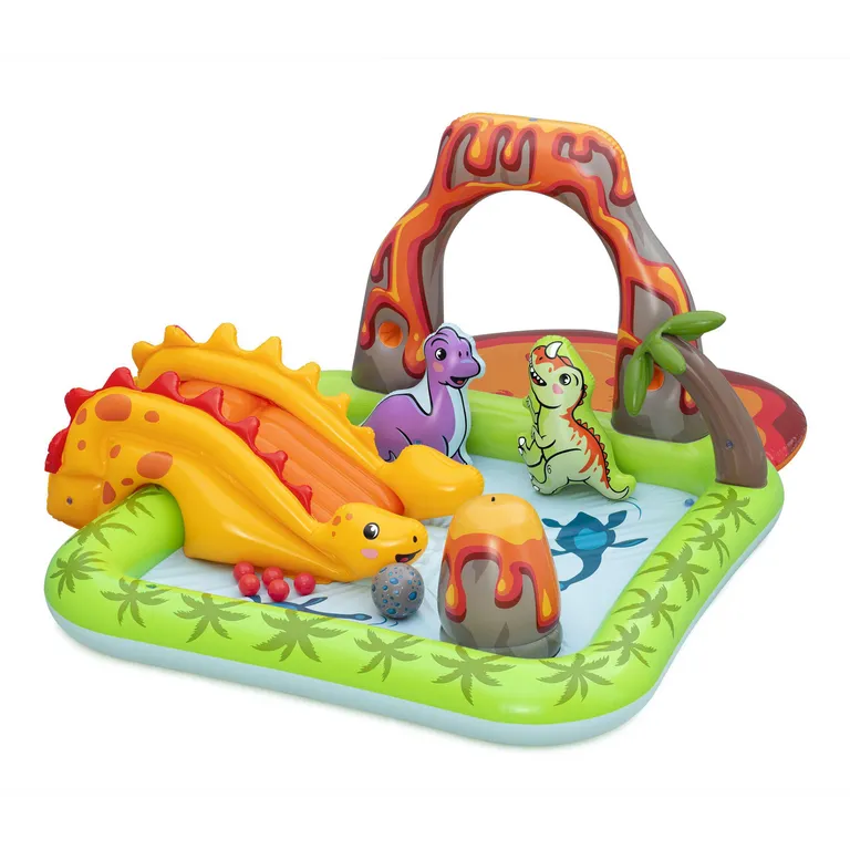 Juego inflable Volcán 262x188x102 cm Multicolor