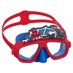 BESTWAY - Máscara de buceo Spiderman PVC Rojo, Azul