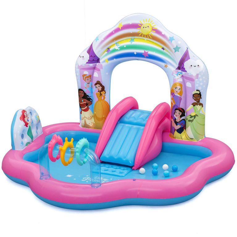 Juego inflable Acuático Palacio de princesas 221x193x140 cm Multicolor