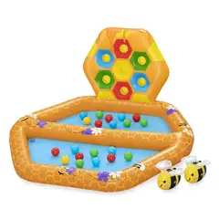 BESTWAY - Juego inflable Abejitas 127x119x61 cm Multicolor