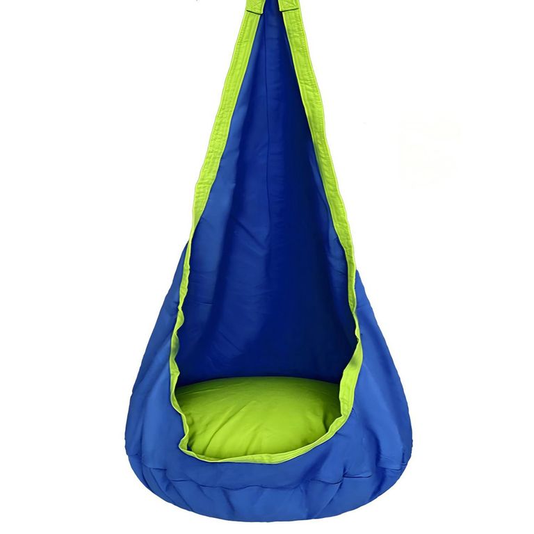 Hamaca con Cojín 30x9x23 cm Azul