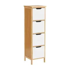 JUST HOME COLLECTION - Estante 4 niveles Bambú