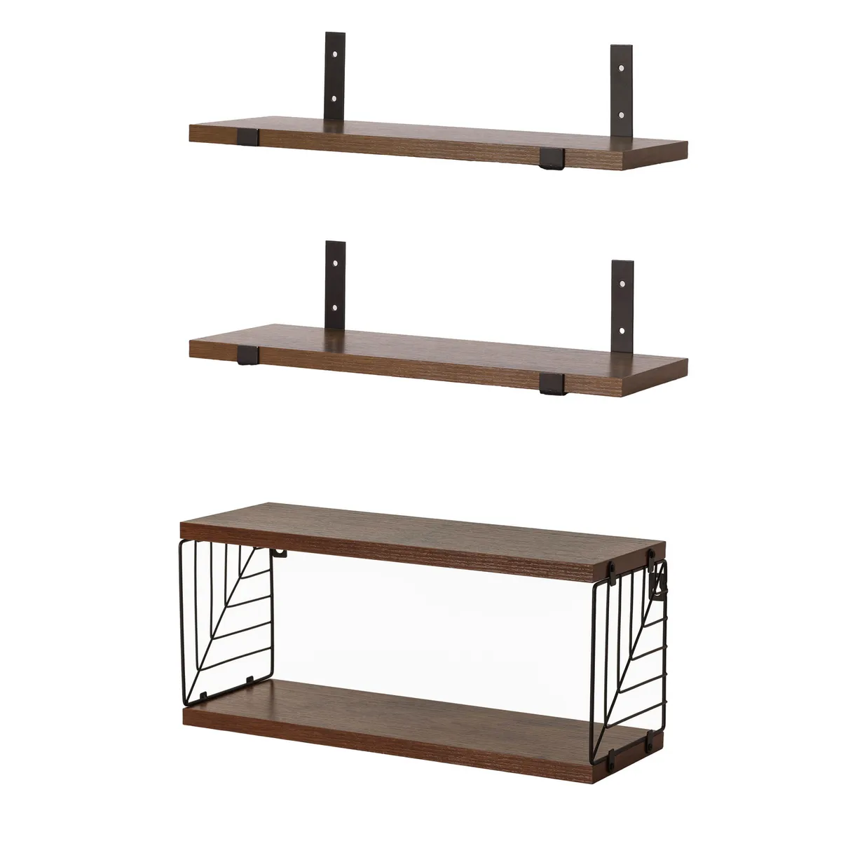Set 3 repisas MDF Café, marca JUST HOME COLLECTION - Foto 2