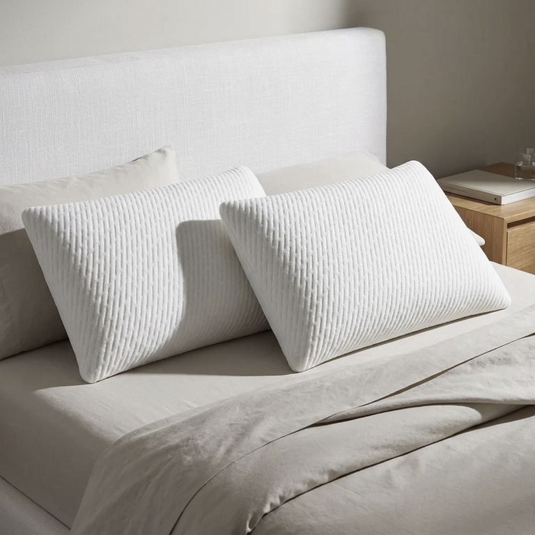 Set de 2 Almohadas de Espuma para Dormir 36x53 cm