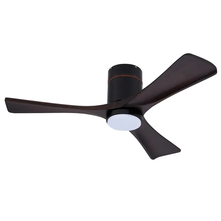 Ventilador Led Carizzo 3 Aspas Negro