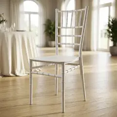 JUST HOME COLLECTION - Silla Evento Blanco 90x40.5x39 cm
