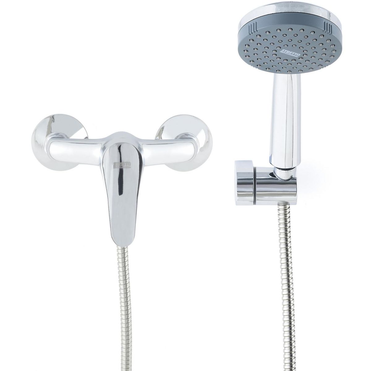 STRETTO - Monomando Ducha New Génova Cromo