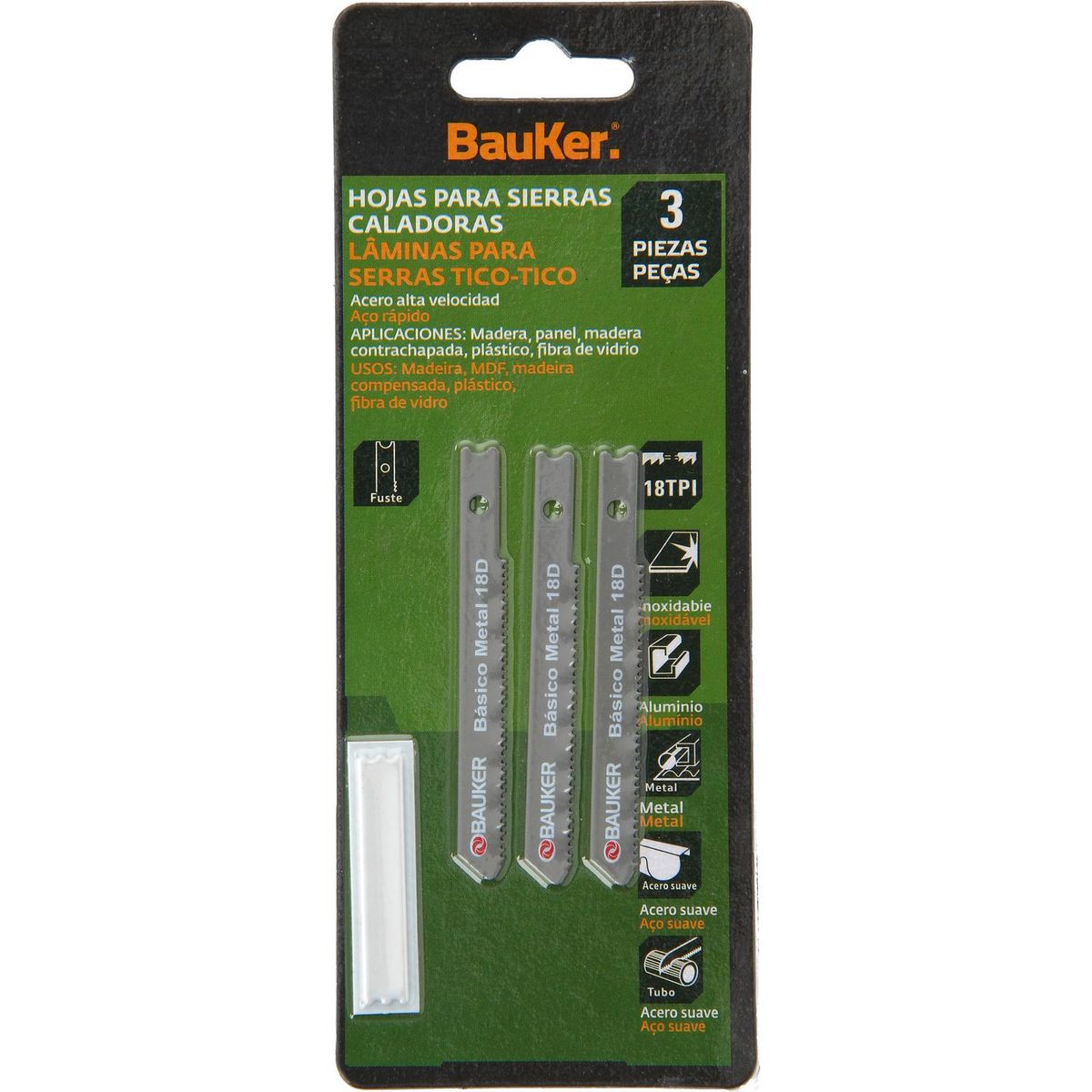 BAUKER - Hoja para sierra caladora 60 mm