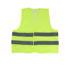 HUAMANCIZA - Chaleco reflectante talla única amarillo