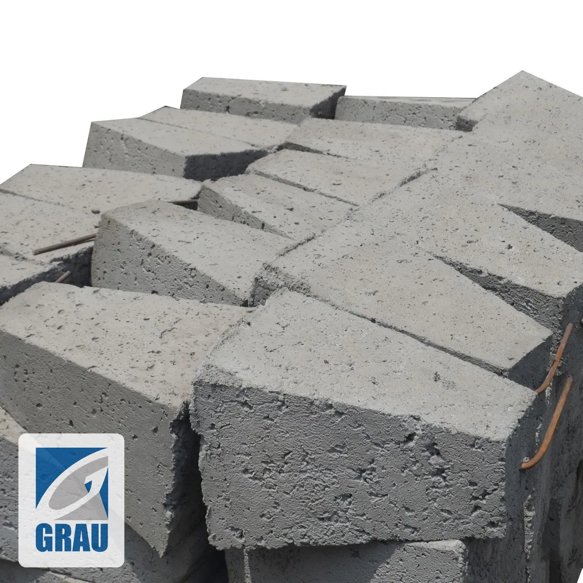 GRAU - Apoyo de hormigón 10x20x30 cm