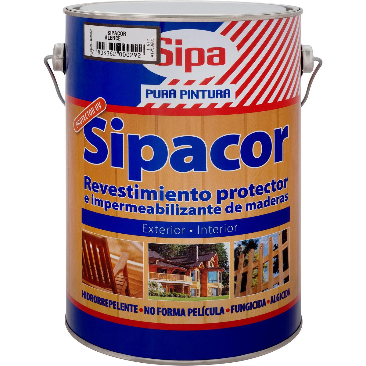 SIPA - Preservante de Madera Brillante 1 galón(es) Alerce