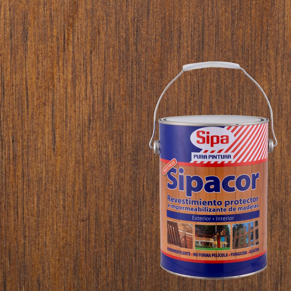 SIPA - Preservante de Madera Brillante 1 galón(es) Caoba