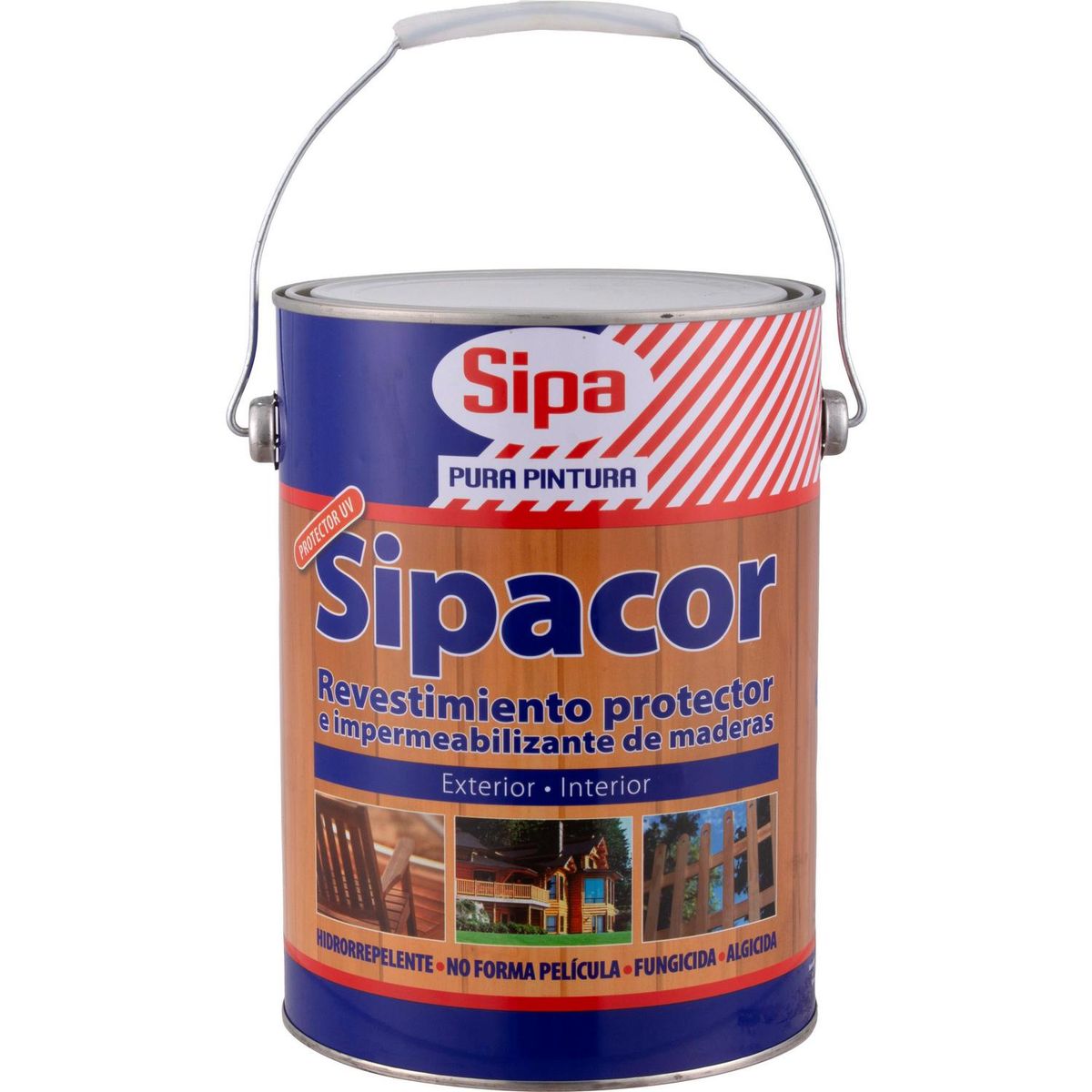 SIPA - Preservante de Madera Brillante 1 galón(es) Caoba