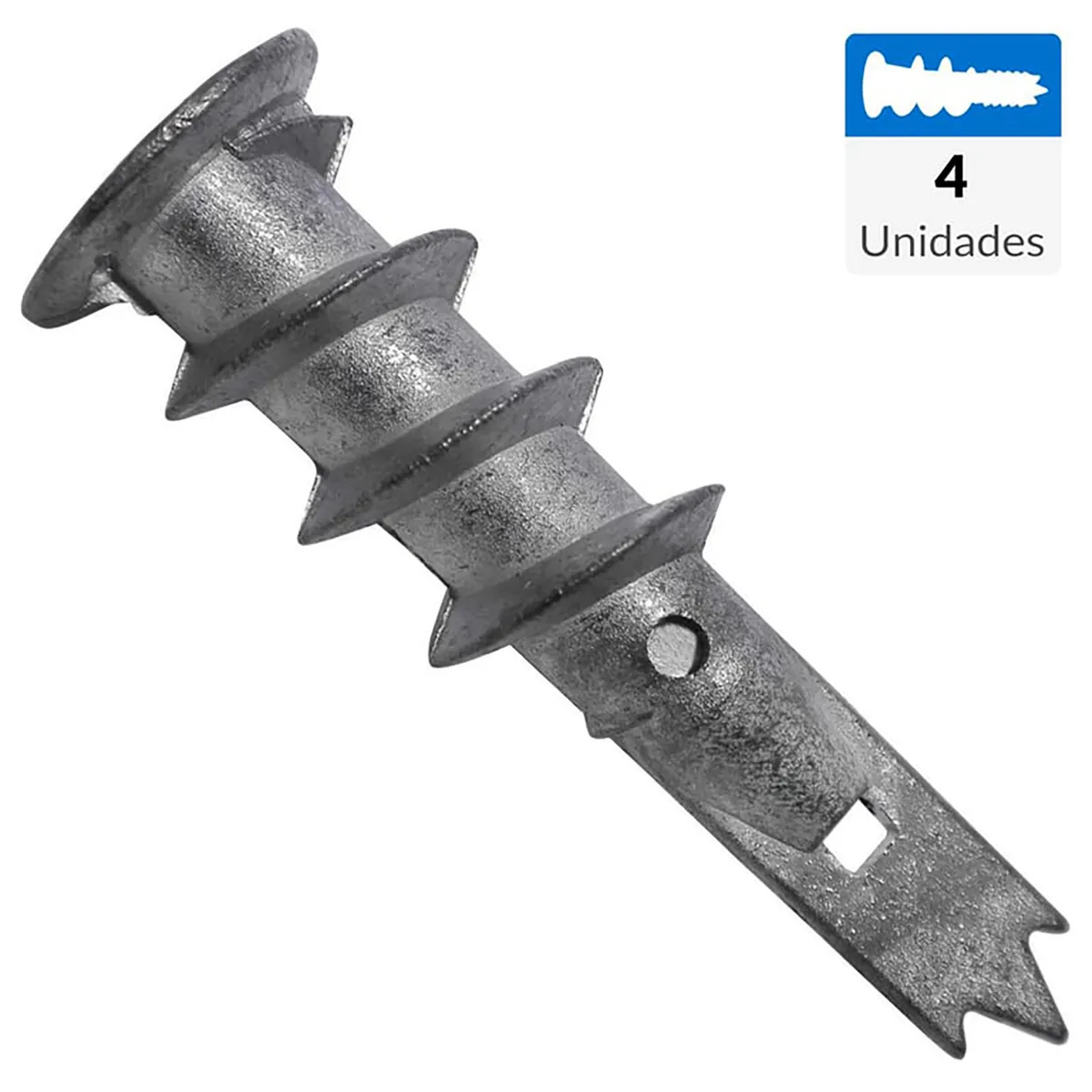 FIXSER - Tarugo volcanita autoperforante 15 mm 4 unidades