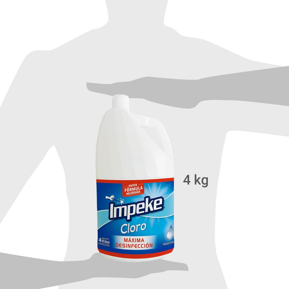 IMPEKE - Cloro concentrado 4 kg