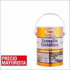 SIPA - Esmalte Sintético Brillante 1 galón(es) Blanco