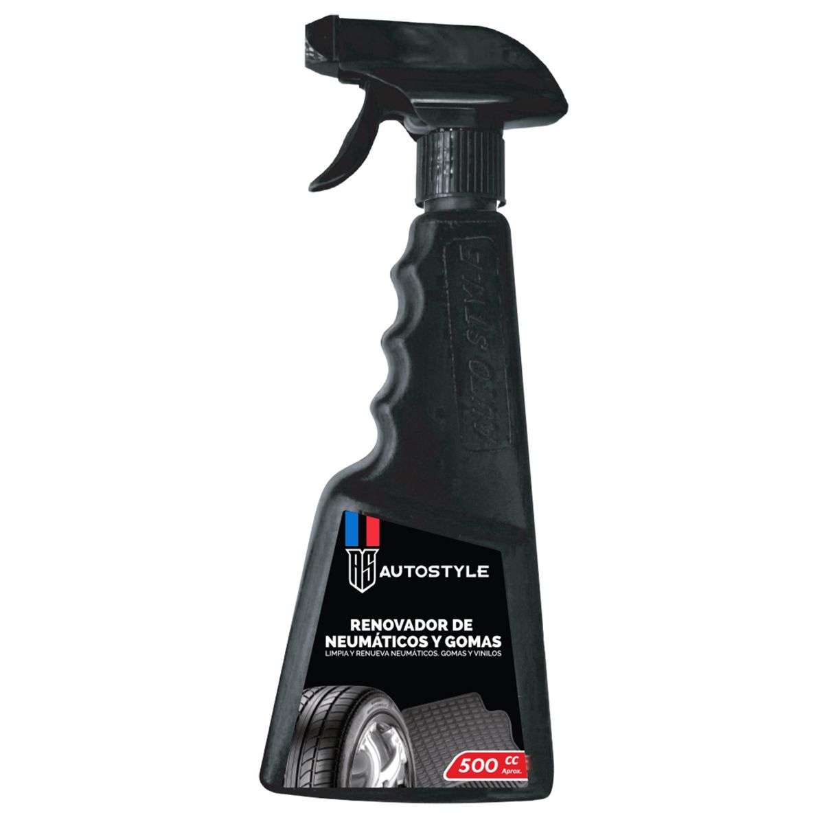 AUTOSTYLE - Renovador de Gomas Autostyle En Spray 500 ml para Neumáticos