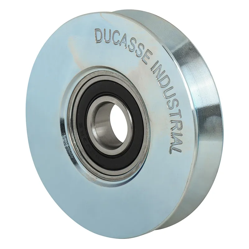 DUCASSE - Rueda Al Piso Para Portón 85 Mm