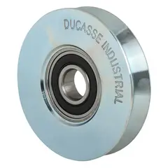 DUCASSE - Rueda al piso para portón 85 mm