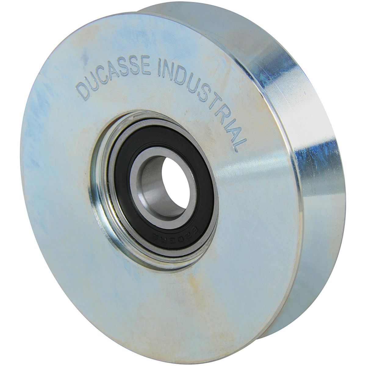 DUCASSE - Rueda Para Portón Al Piso 100 Mm Deslizamiento Suave