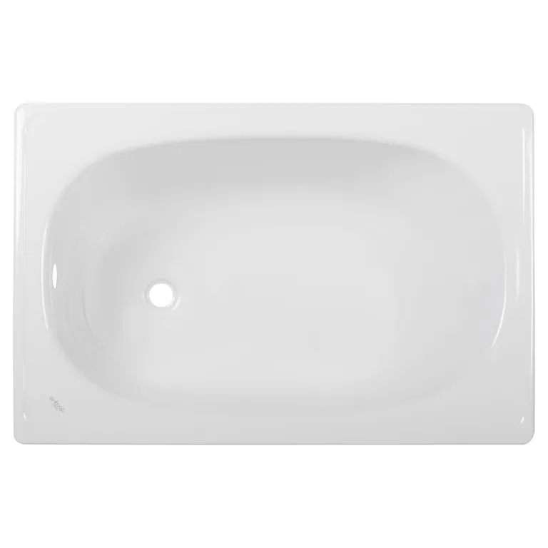 Tina de Baño 120x70 cm Rectangular Acero Esmaltado