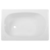 Tina de Baño 120x70 cm Rectangular Acero Esmaltado