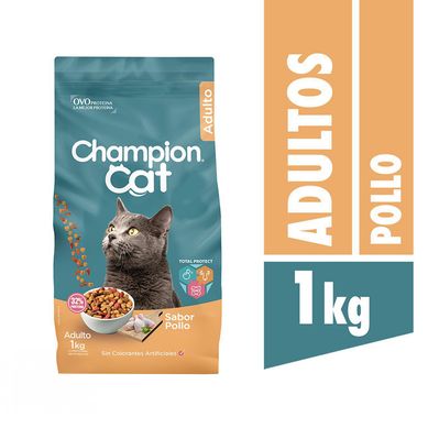 Alimento seco para gato adulto 1 kg pollo