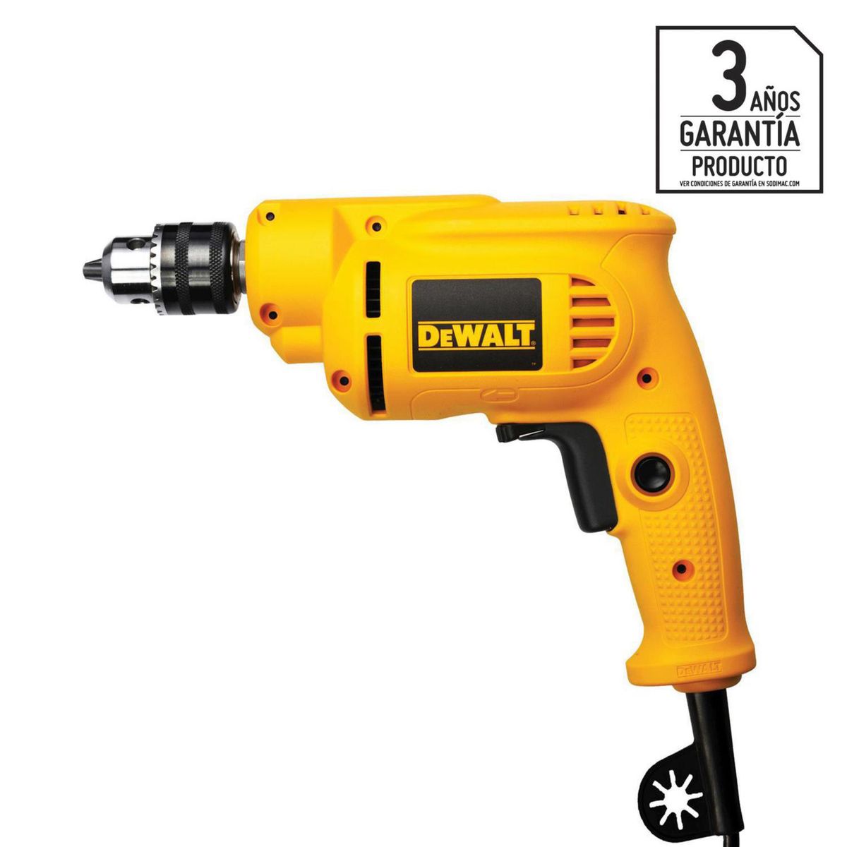 DEWALT - Taladro Rotacion Eléctrico 10 mm 600 W 220 V