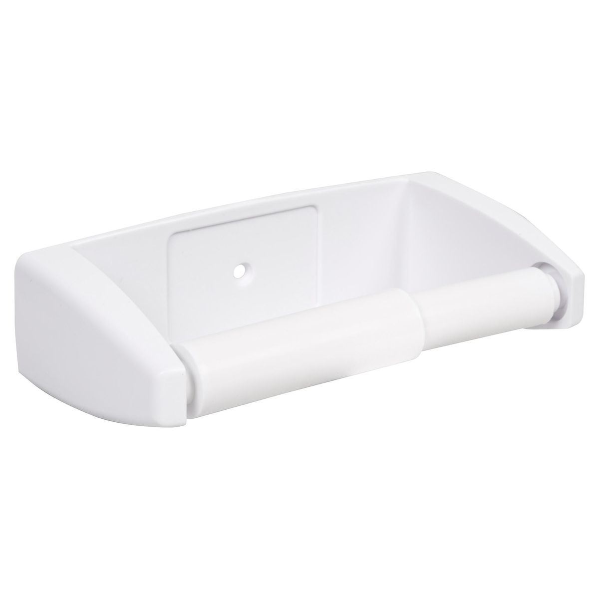 MAGLA - Portarollo de papel higiénico plástico Blanco