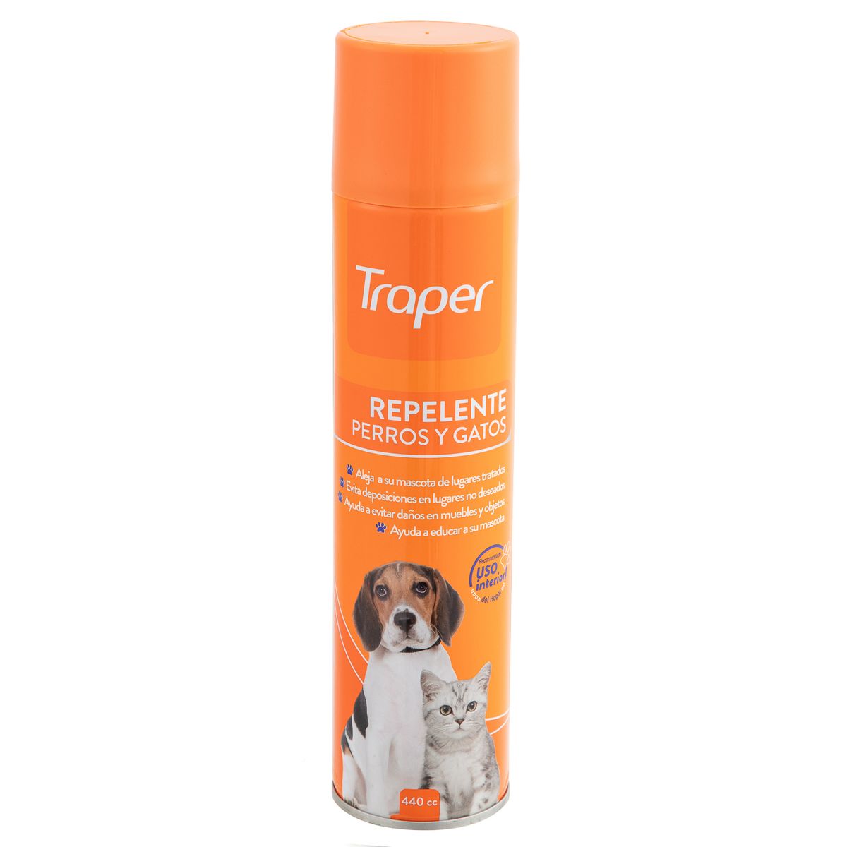 TRAPER - Repelente para Mascotas Traper Aerosol 440 cc