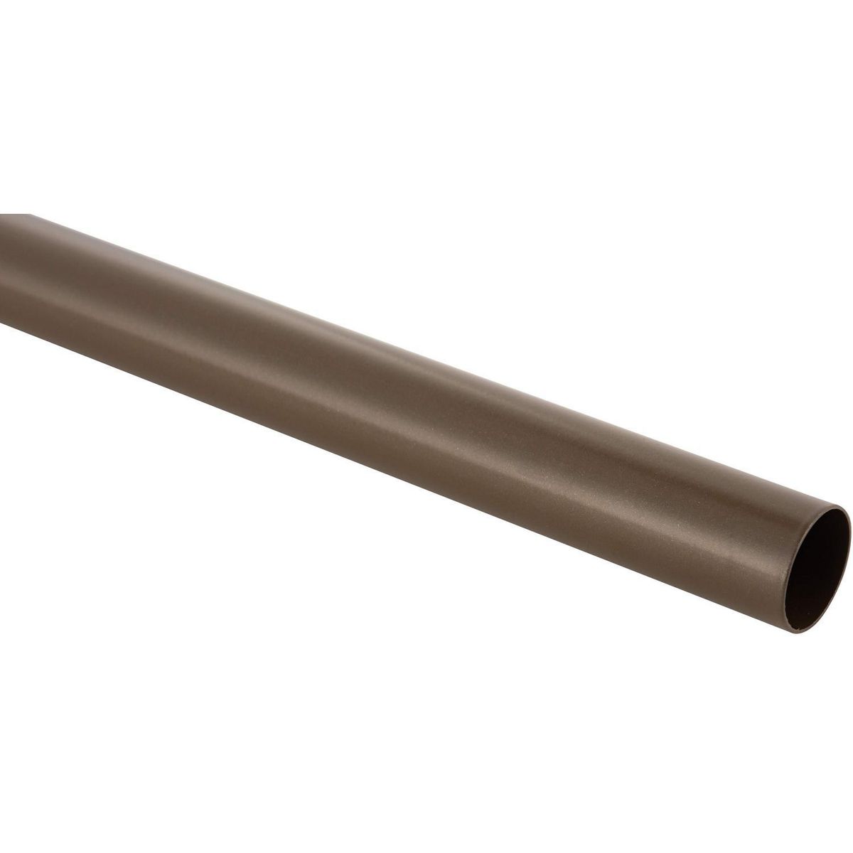 FERRATO - Barra cortina metal 25 mm 1 m óxido