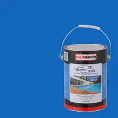 CHILCORROFIN - Pintura poro abierto Piscinas 1 galón Azul Tahiti