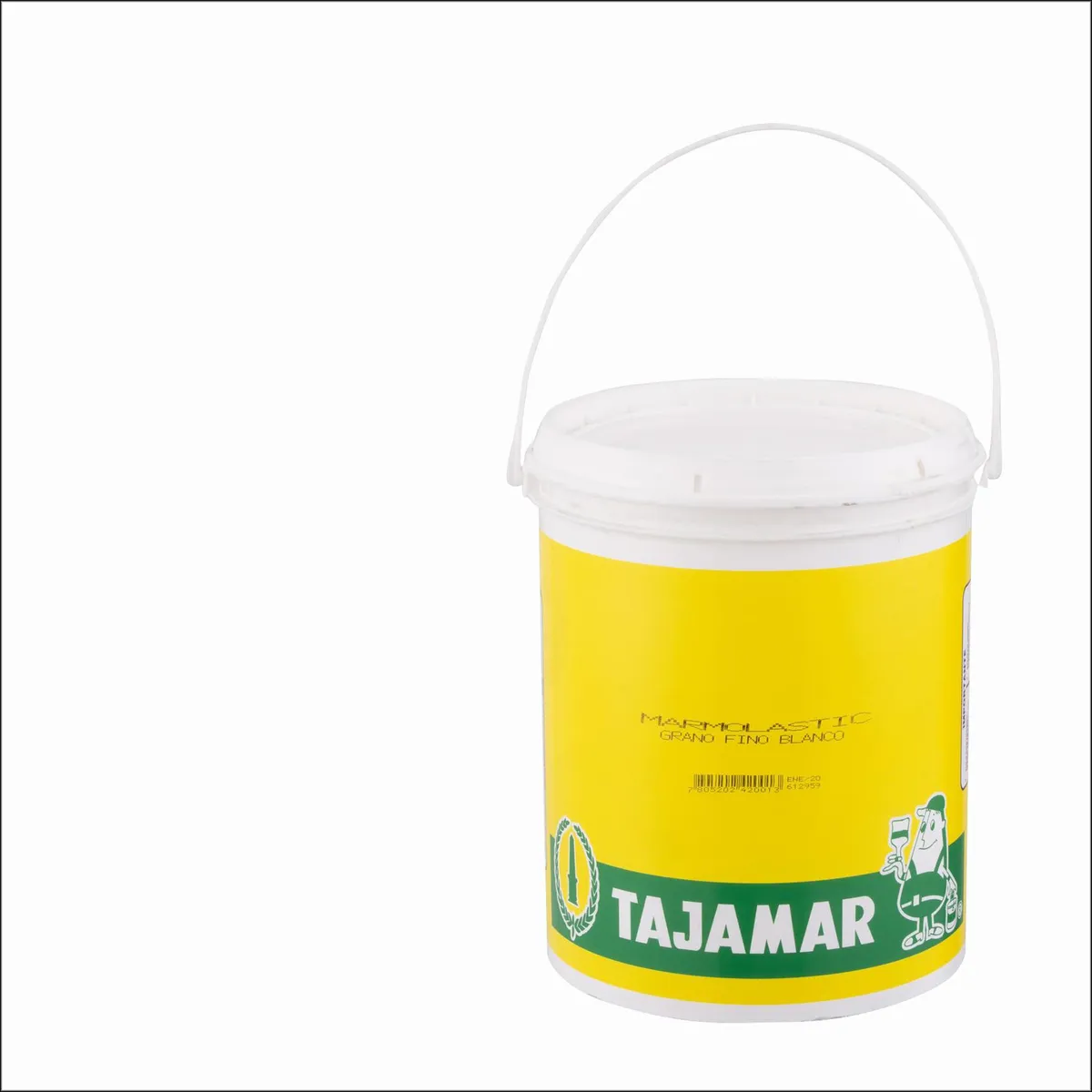 TAJAMAR - Revestimiento Marmolastic Tajamar Grano Fino Blanco 1 Galón Texturado