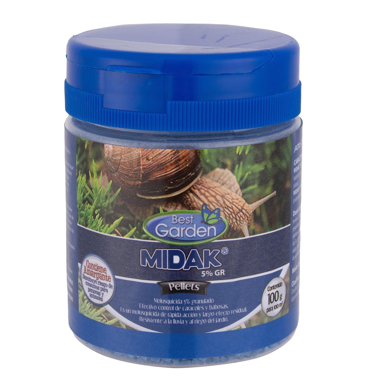 BEST GARDEN - Molusquicida para jardines y huertos 250 gr