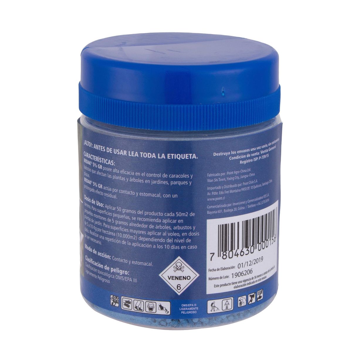 BEST GARDEN - Molusquicida para jardines y huertos 250 gr