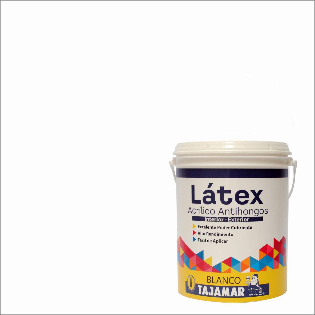 TAJAMAR - Pintura Látex Acrílico Mate 1 galón(es) Blanco 