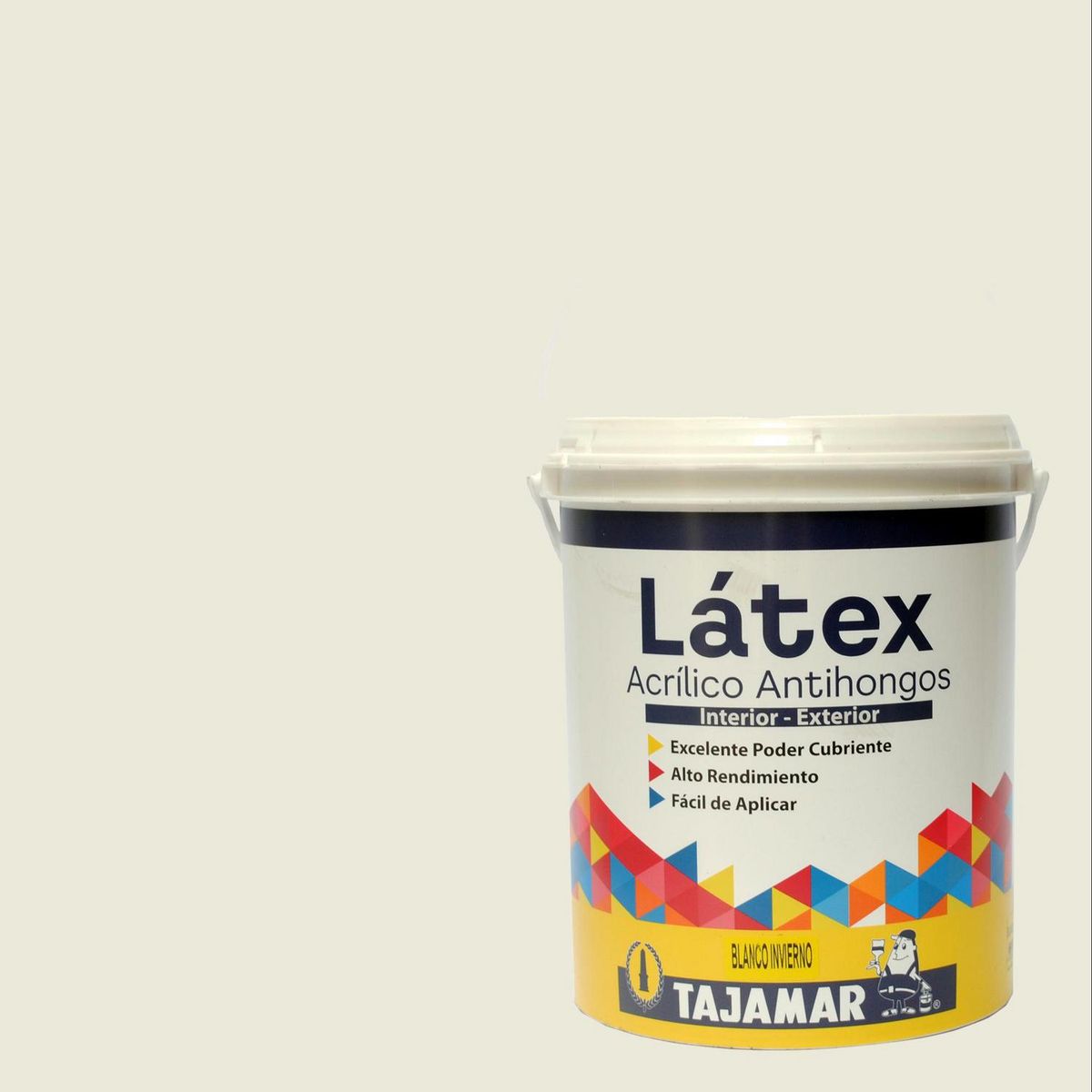 TAJAMAR - Pintura Látex Acrílico 1 galón(es) Mate Blanco